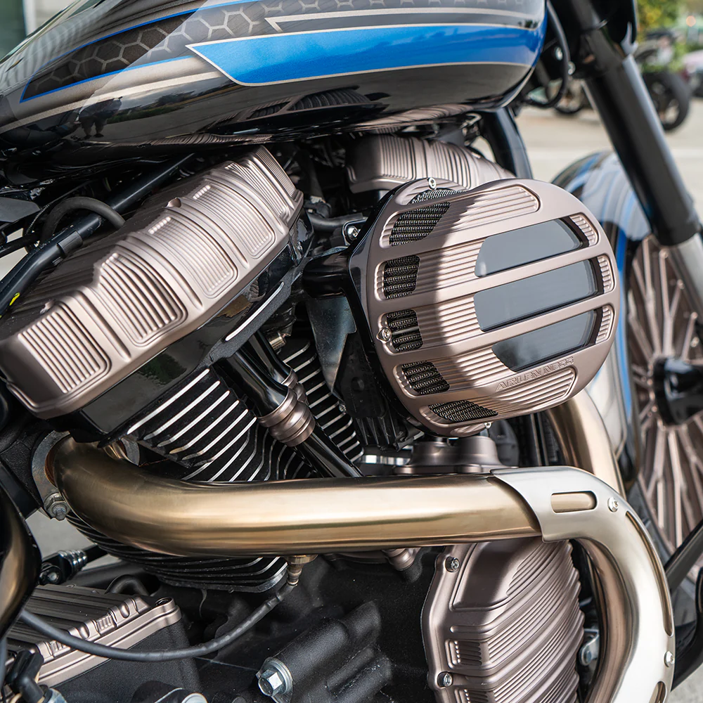 10-Gauge® Pushrod Tube Covers, Titanium - Image 3