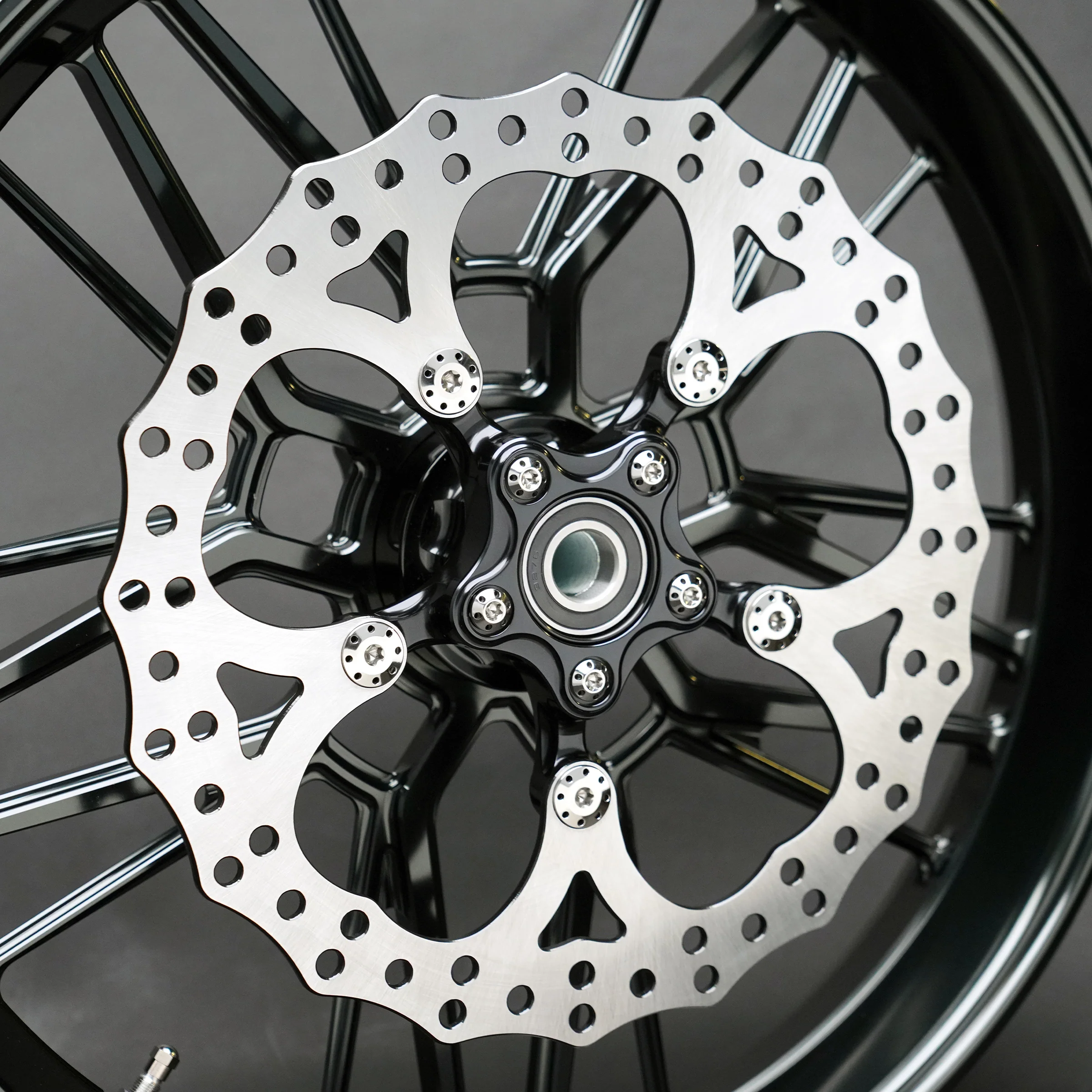 14" Spider Brake Rotor, Black - Image 3