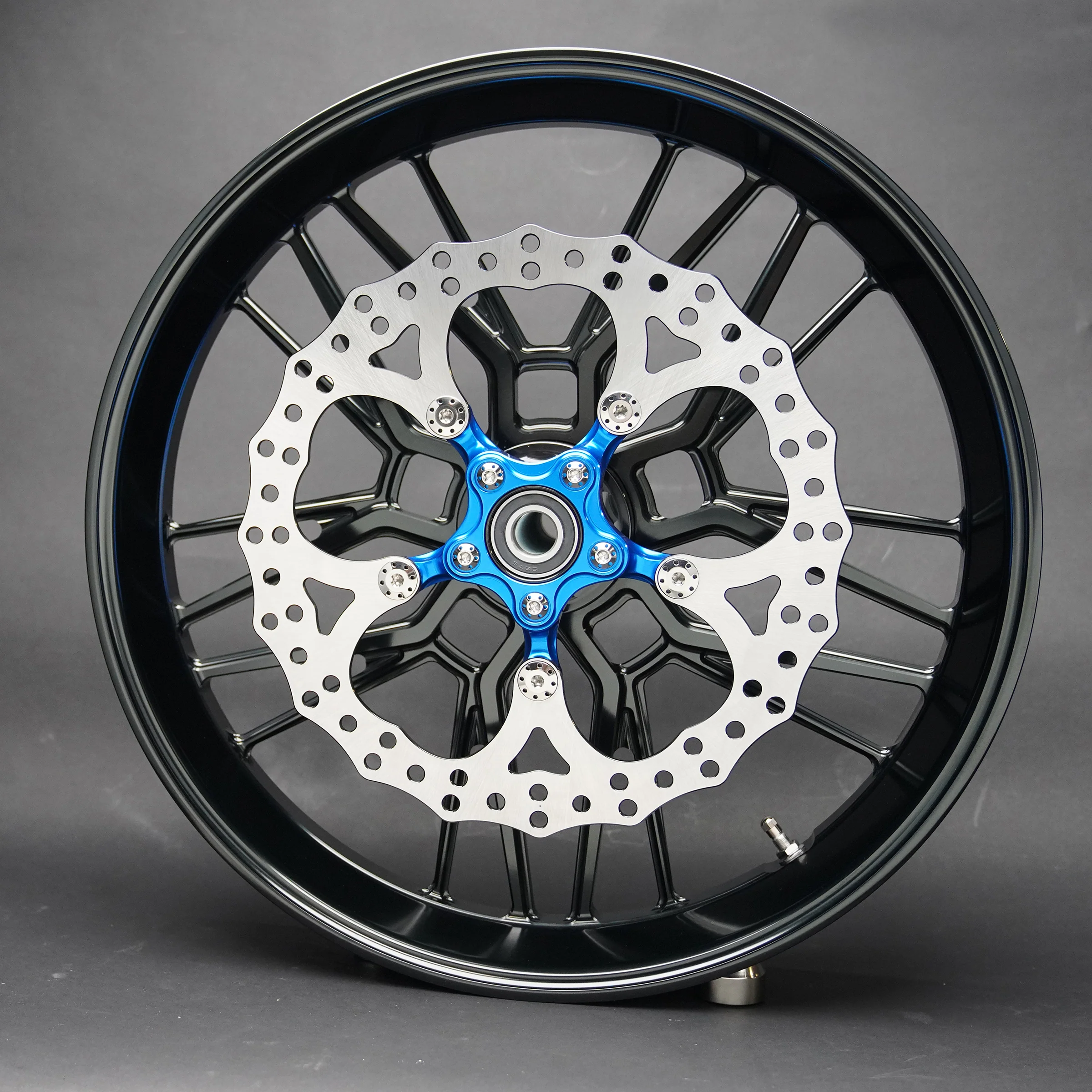14" Spider Brake Rotor, Blue - Image 5
