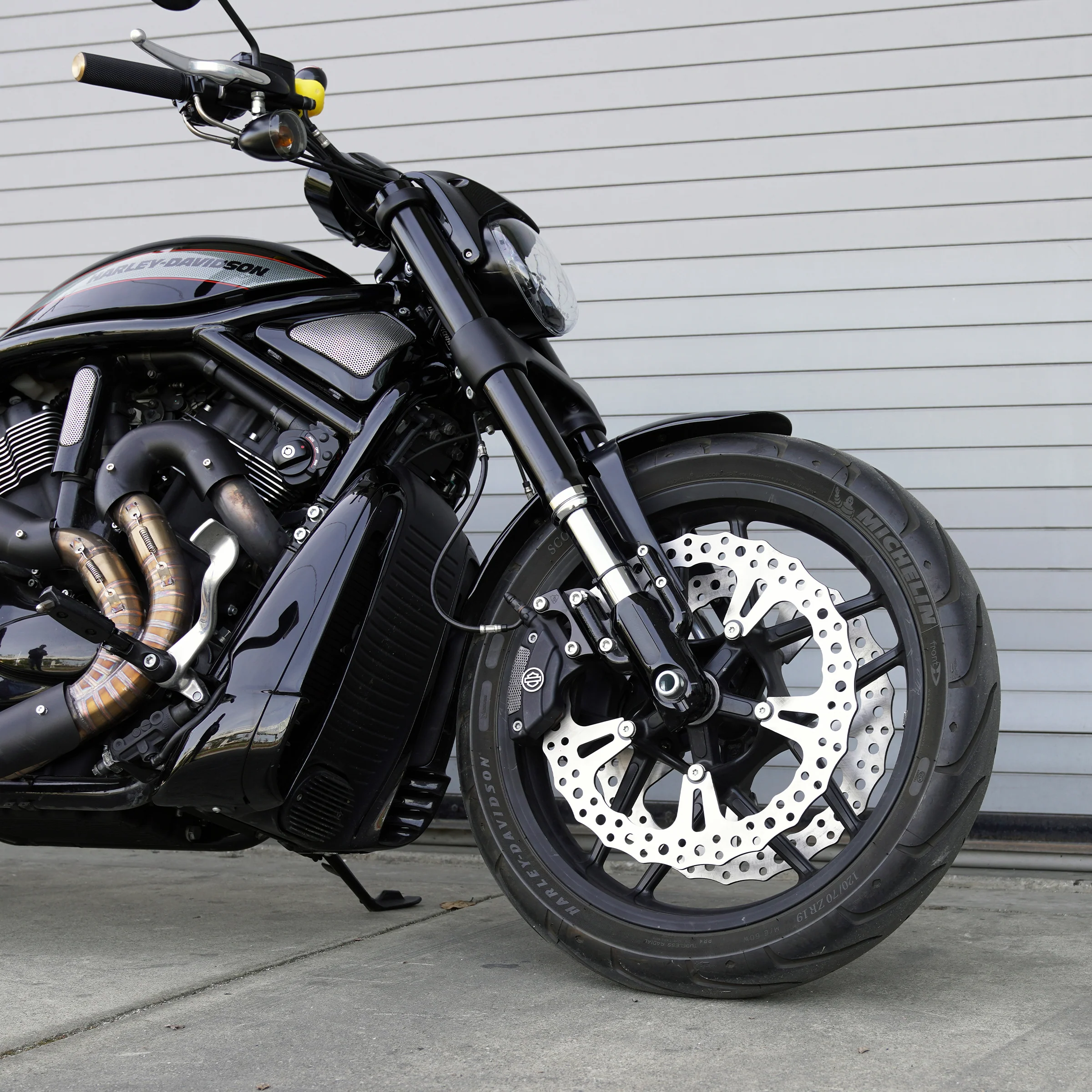 15" Jagged® Big Brake Rotor Kit, V-Rod - Image 3