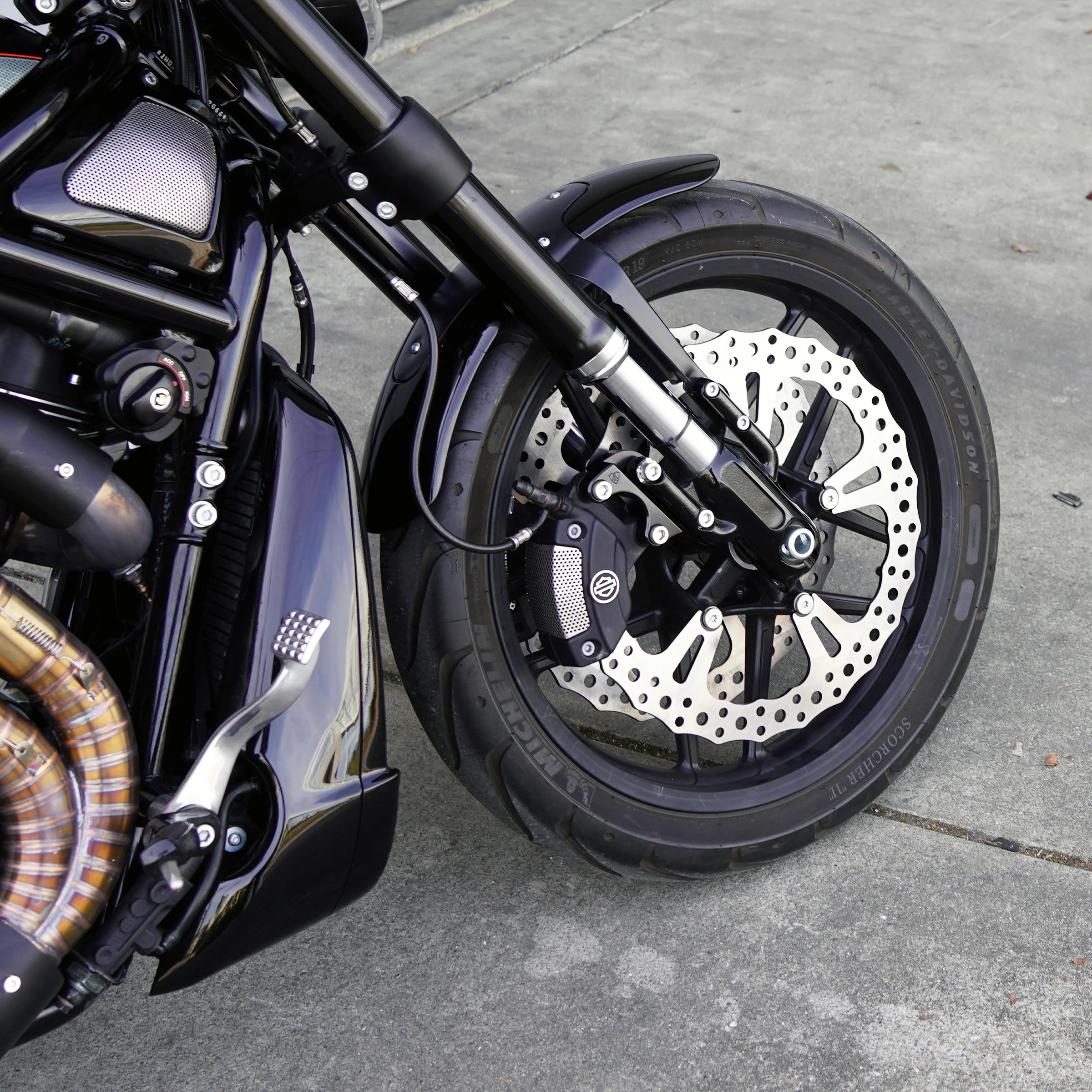 15" Jagged® Big Brake Rotor Kit, V-Rod - Image 5