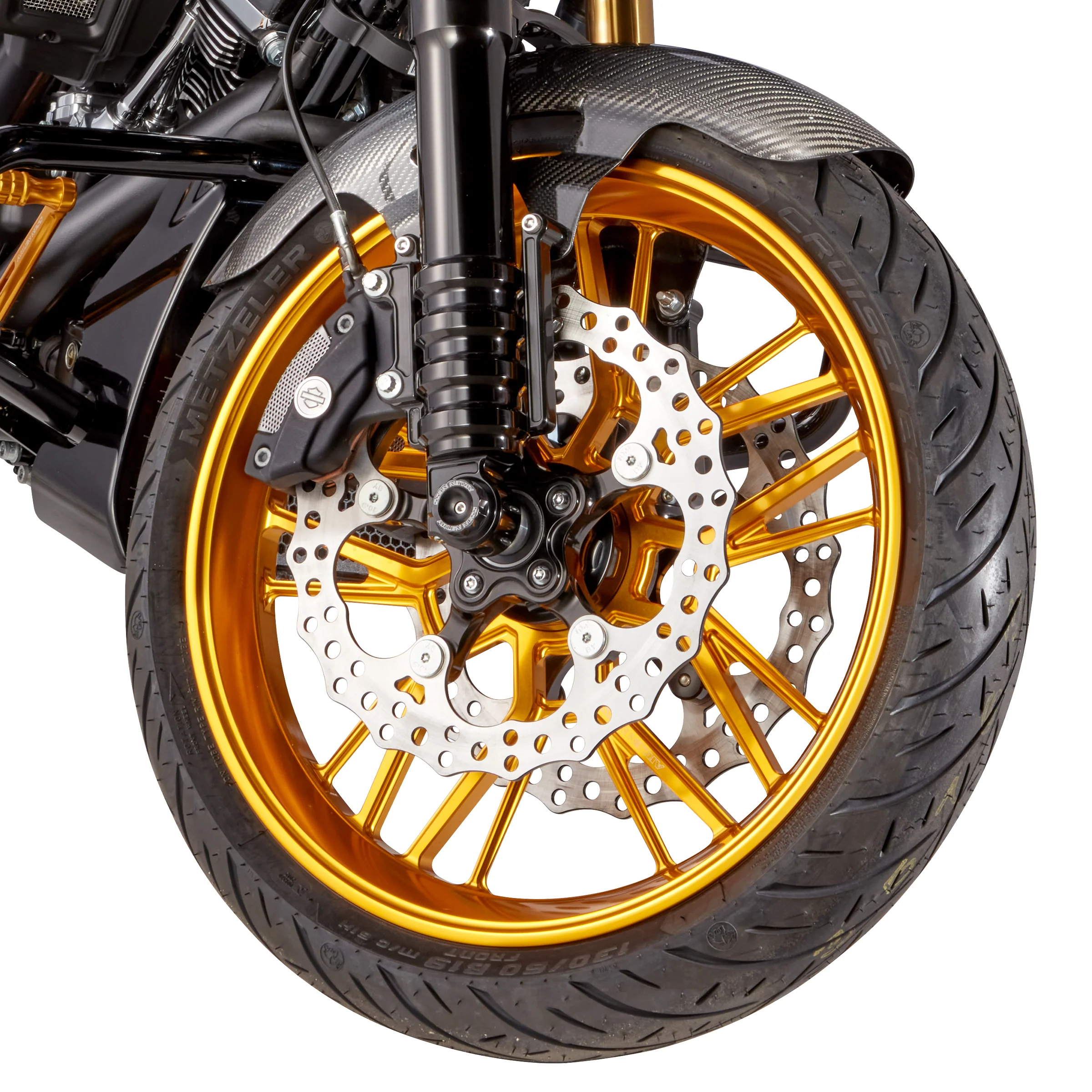 Jagged® Brake Rotors, '24-up FLT & Pan America Front - Image 3