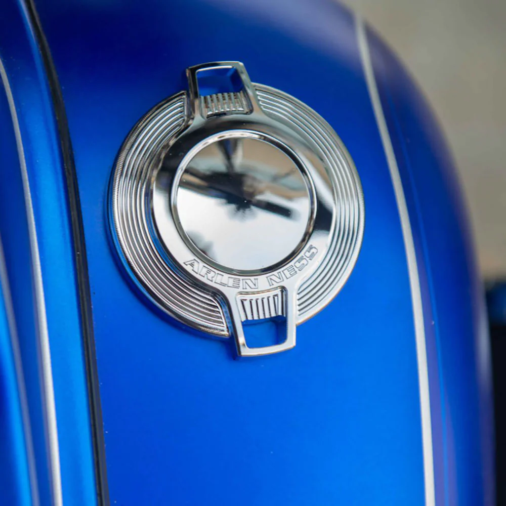 Bar Gas Cap, Chrome - Image 3