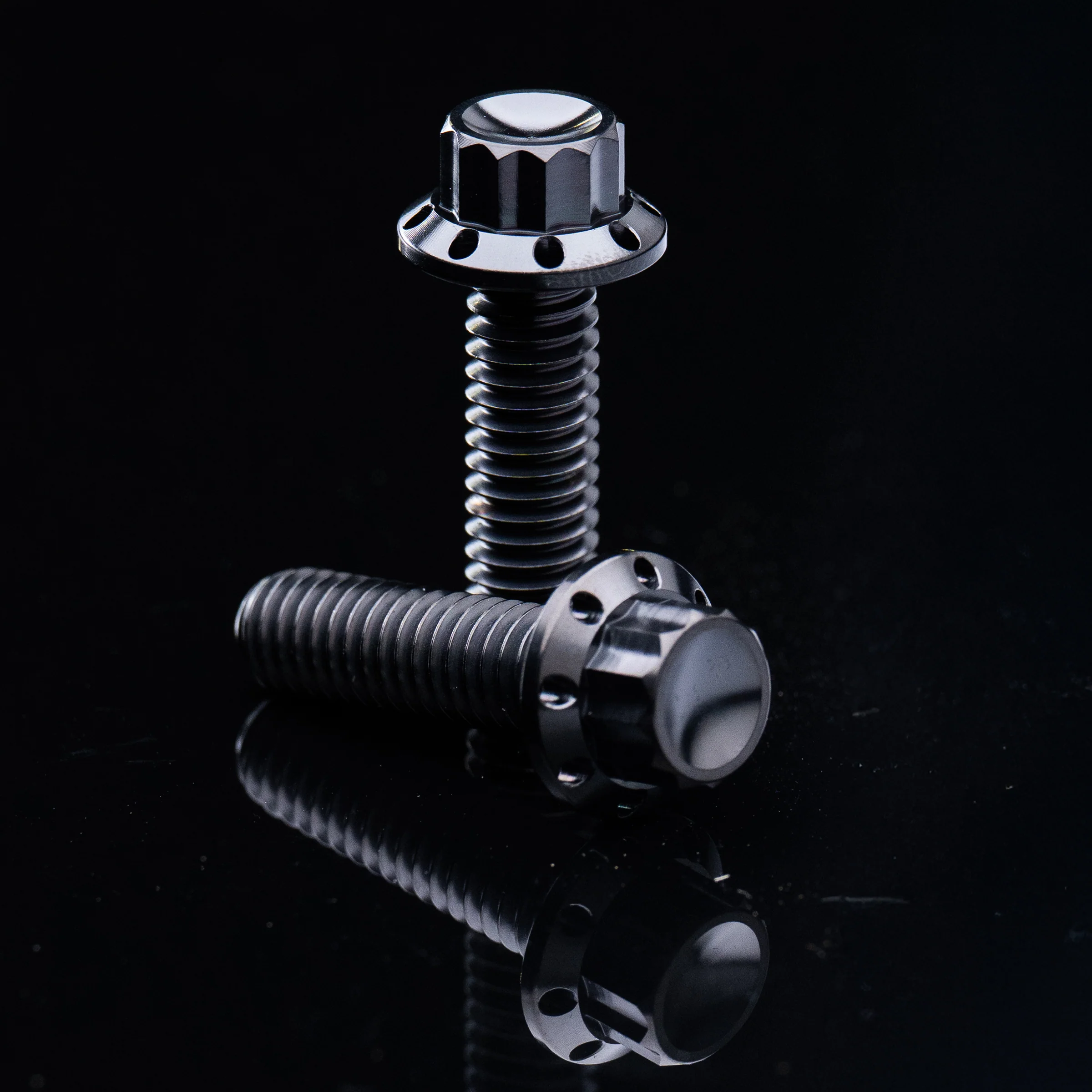 Cam Cover Titanium 12-Point Bolt Kits, Black - Image 5