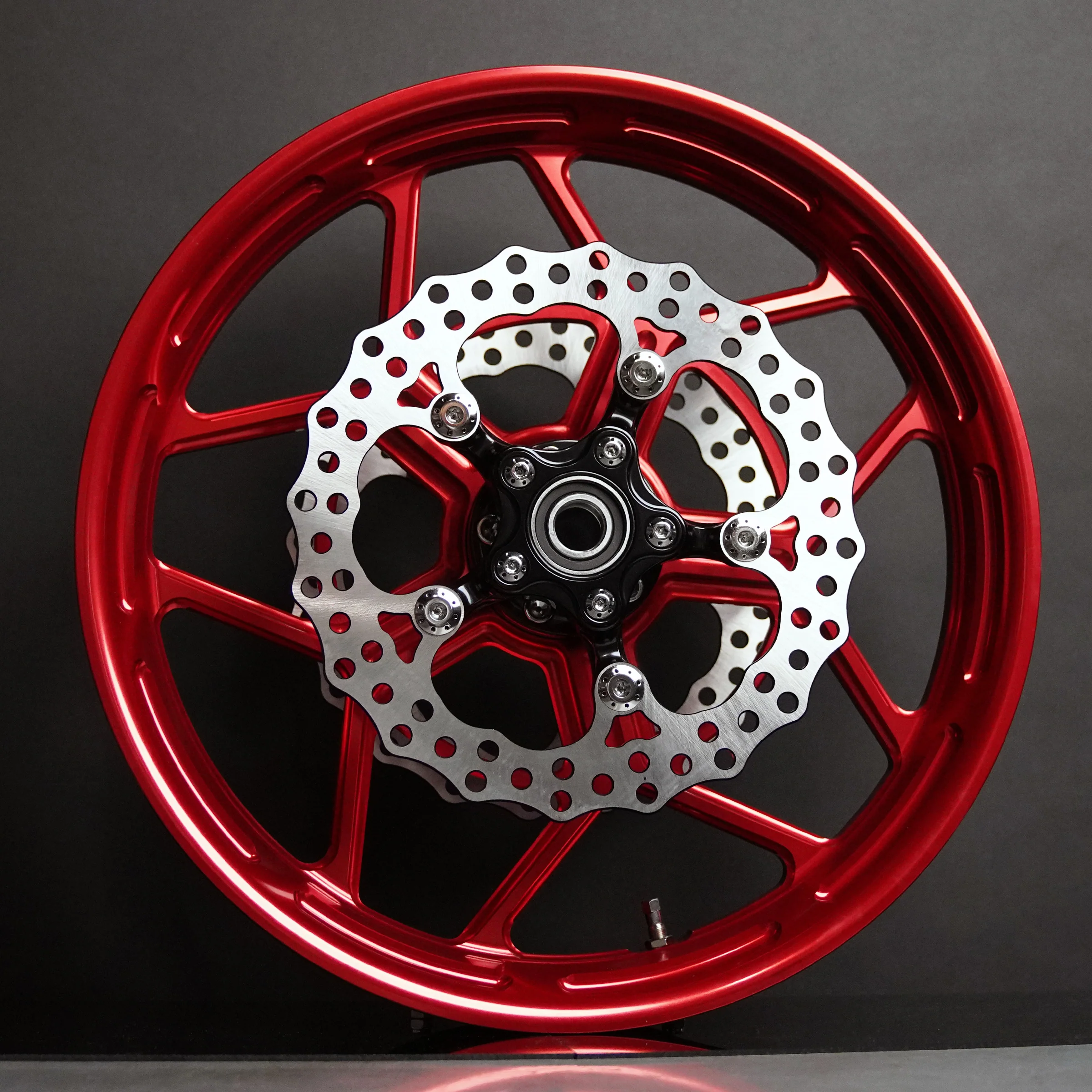 Speed 5 Forged Wheels, Red - Image 4