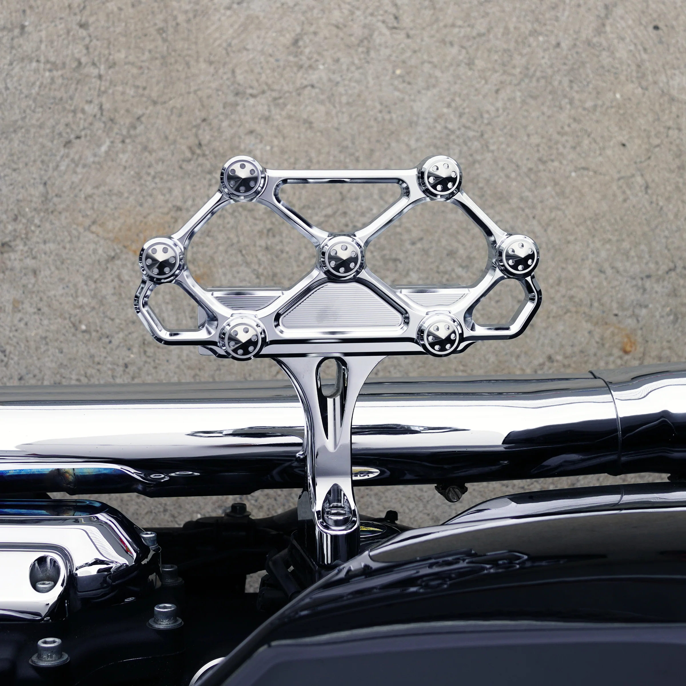 Diamond Passenger Floorboards, Chrome - Image 4