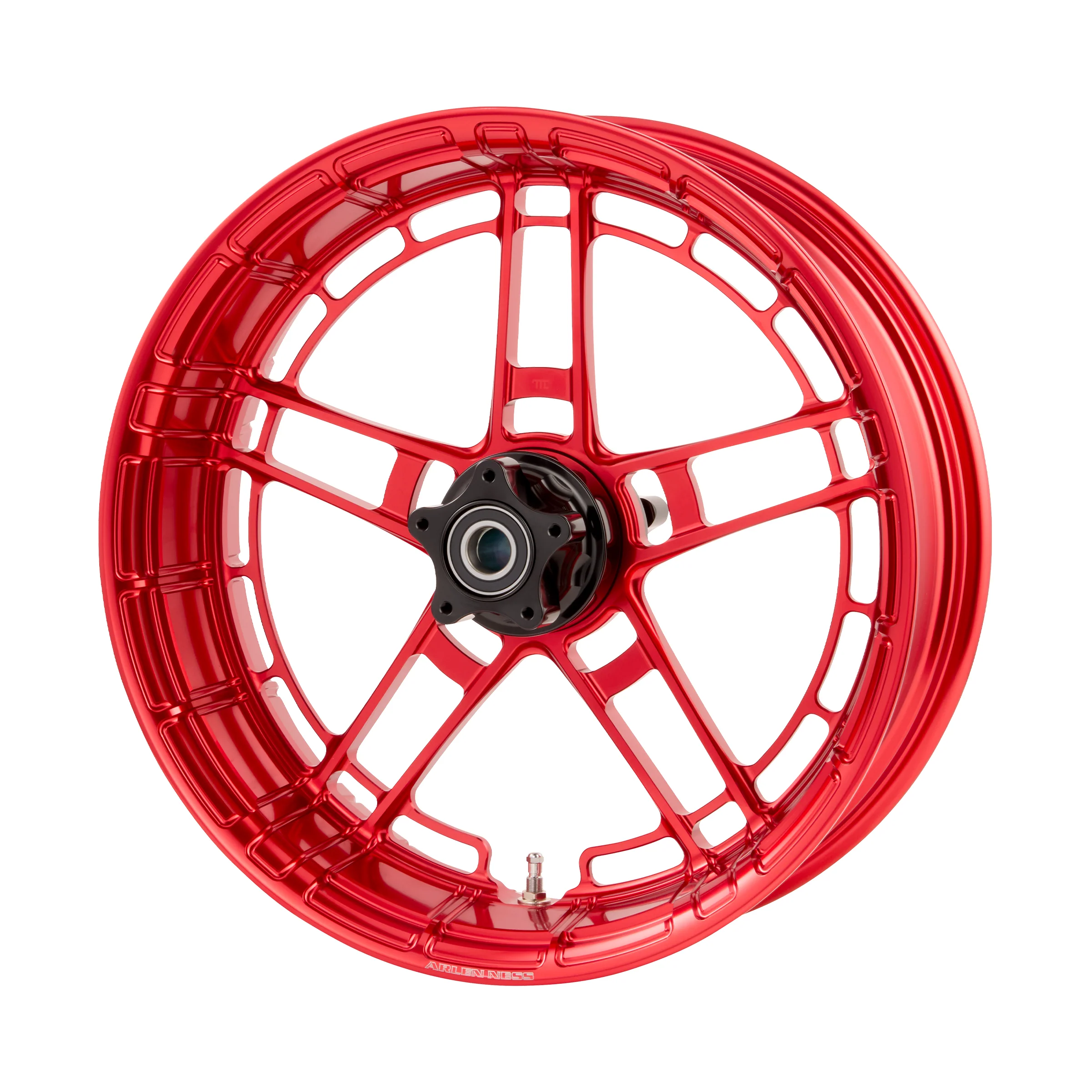 Flatline Forged Wheels, Red - Image 6
