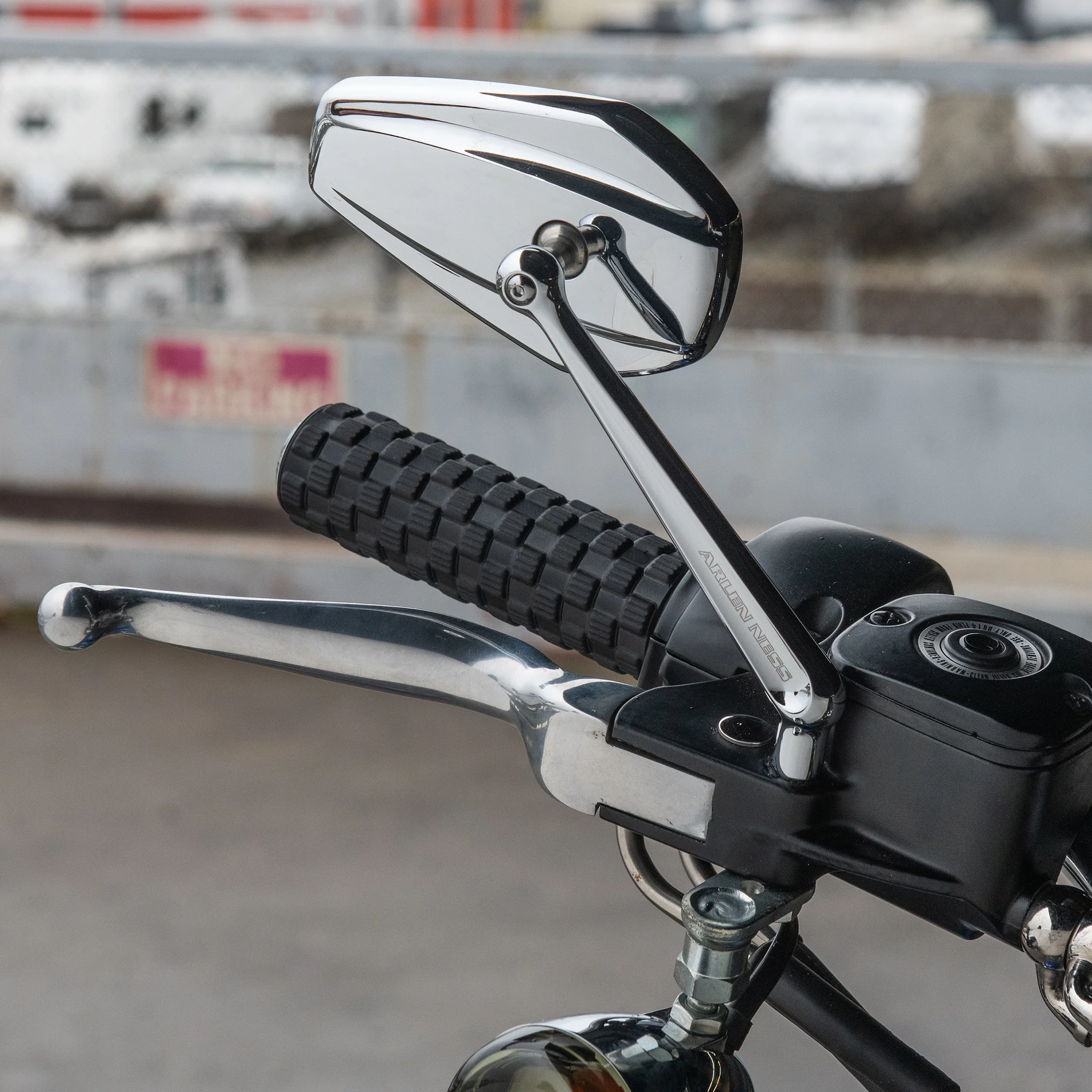 Mini Stocker Forged Mirrors, Chrome - Image 3