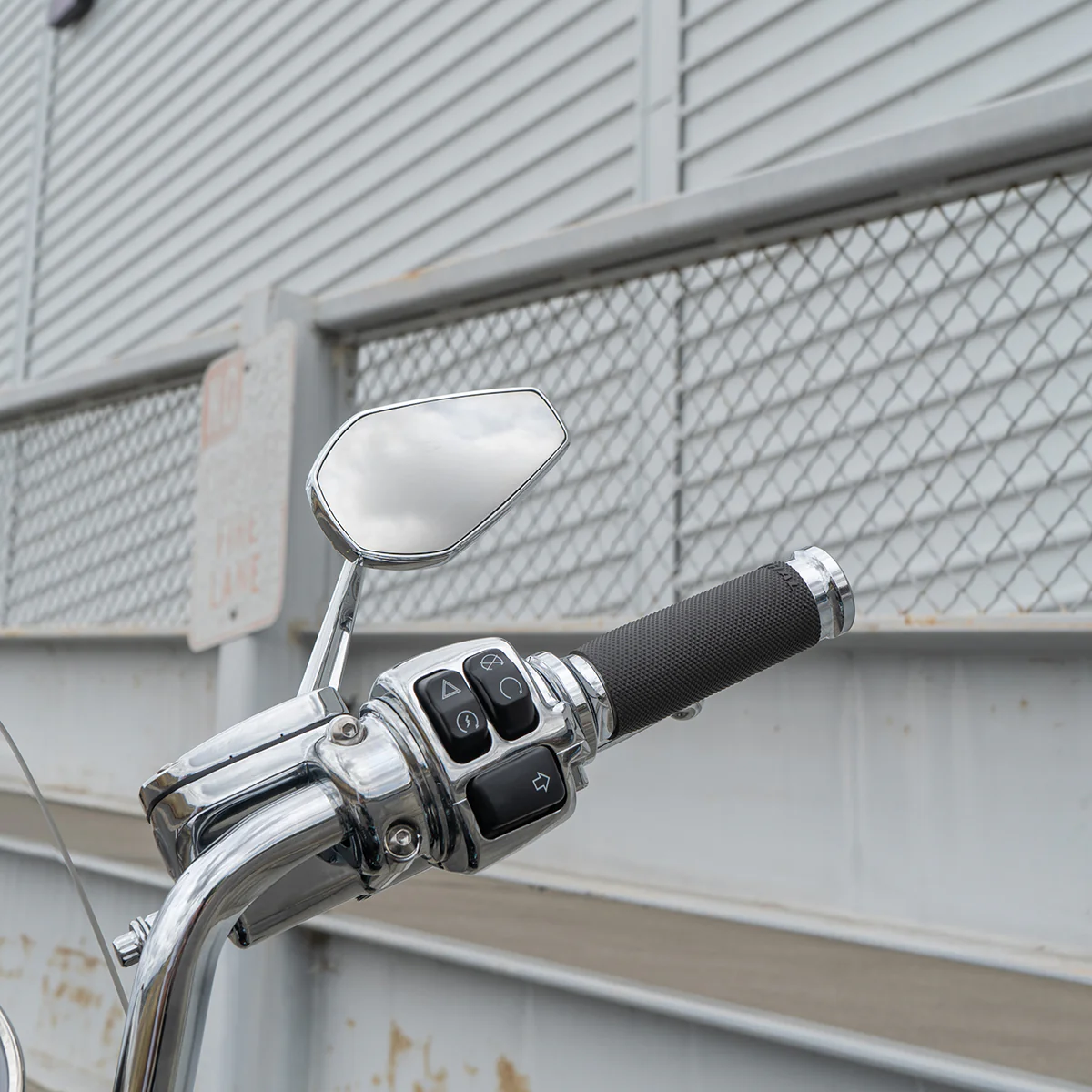 Mini Stocker Forged Mirrors, Chrome - Image 5