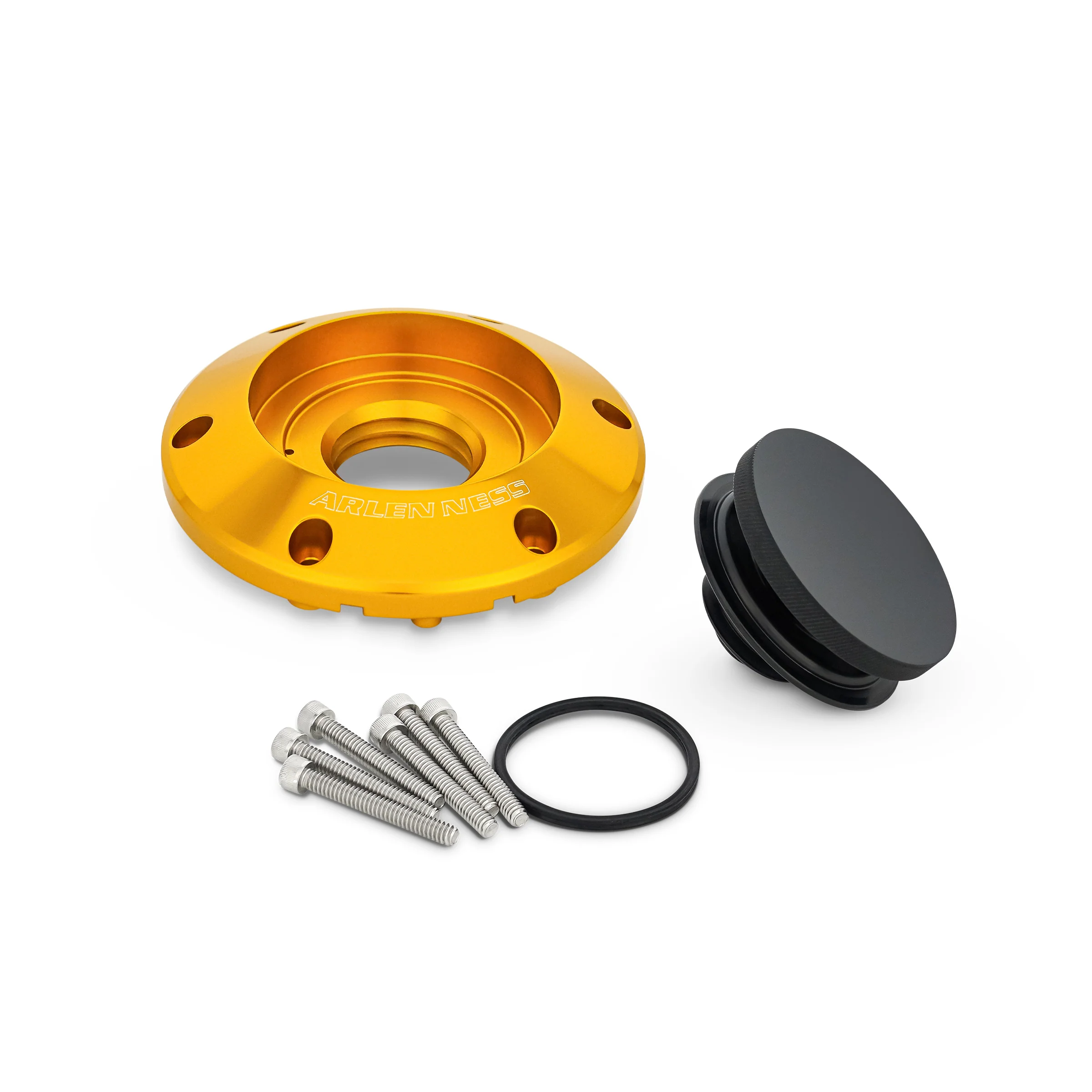 Pop-Up Gas Caps for 2024-up Touring, Gold - Image 3