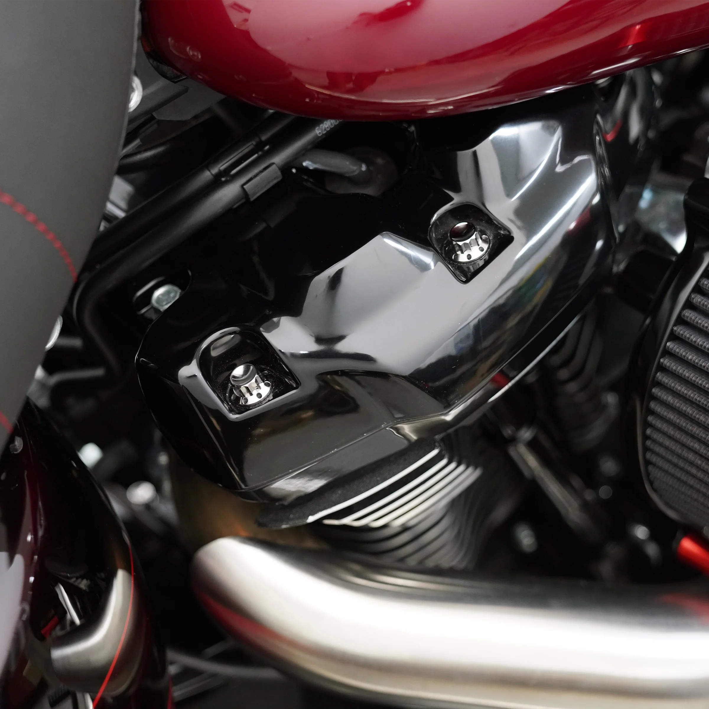 Rocker Box Titanium 12-Point Bolt Kits, Polished - Image 4
