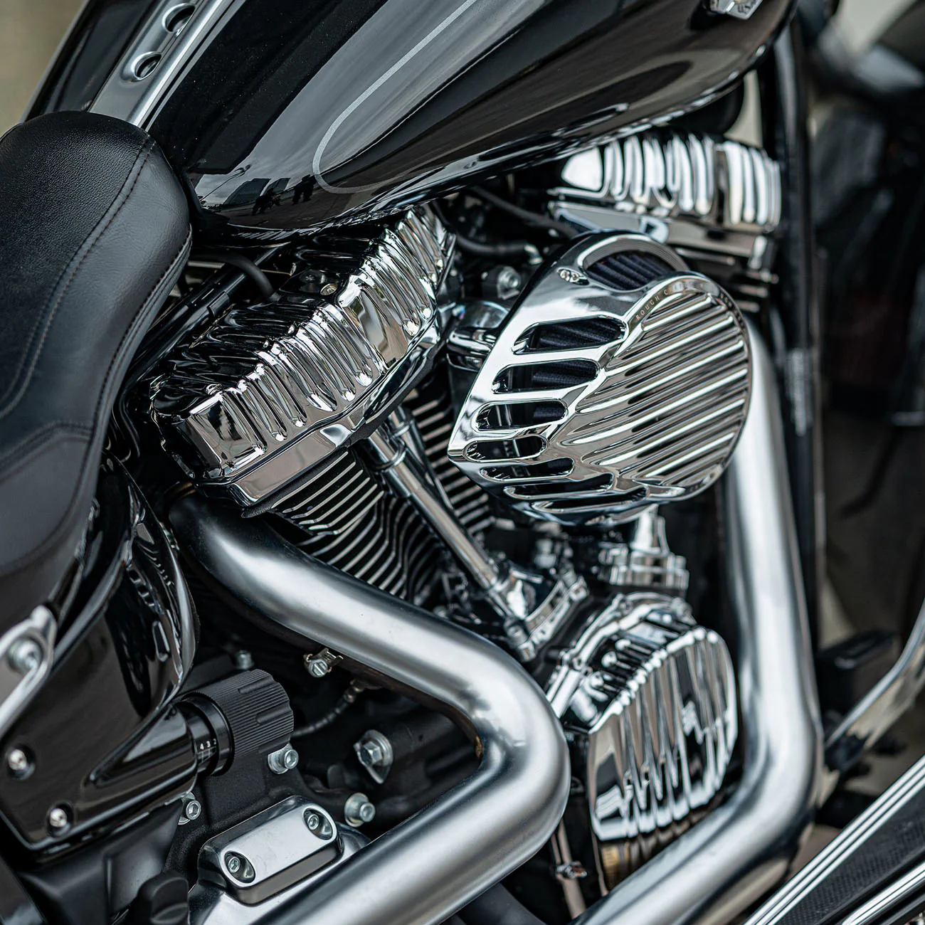 Rough Crafts® M8 Rocker Box Covers, Chrome - Image 6