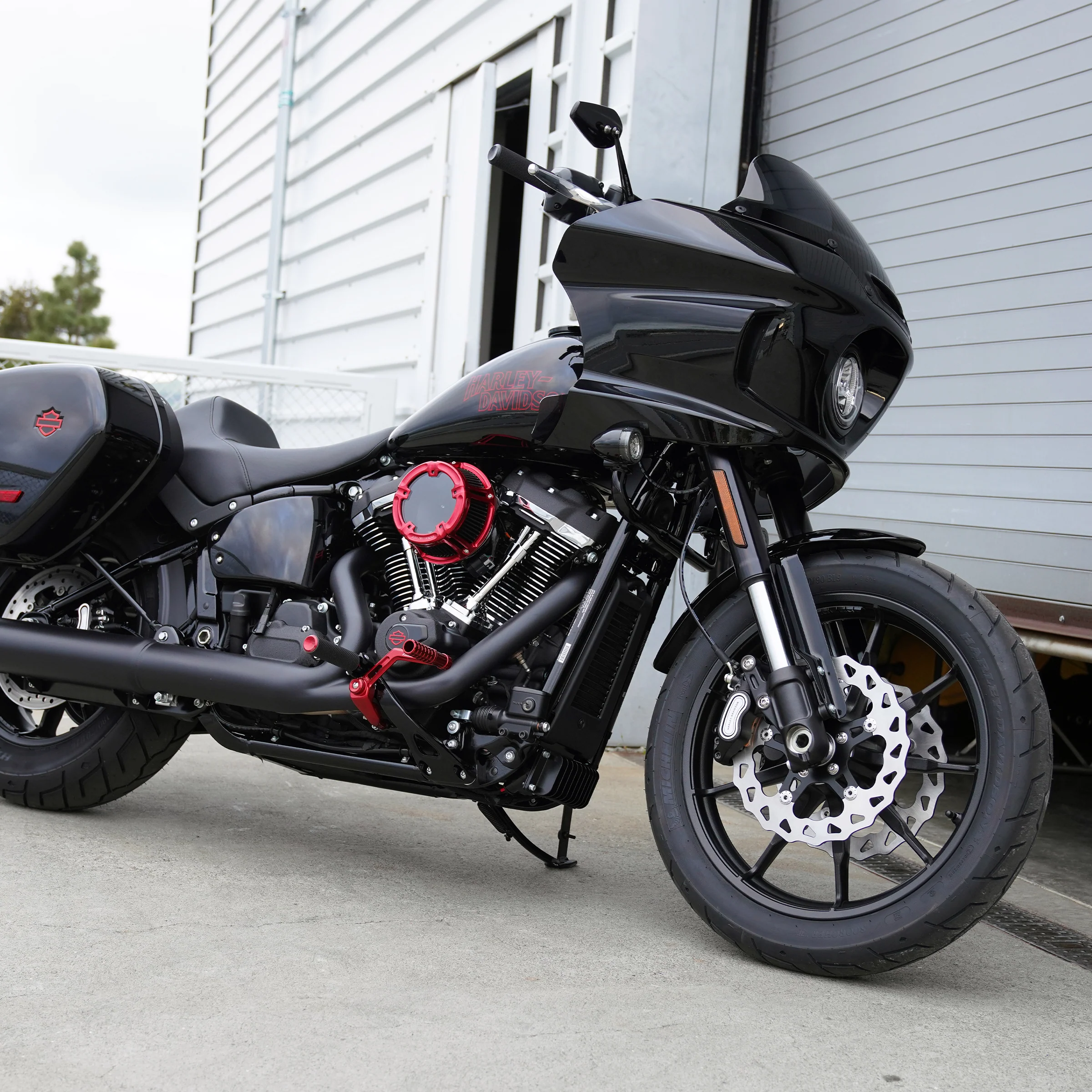 Speedliner Brake Arm for Softail, Red - Image 3