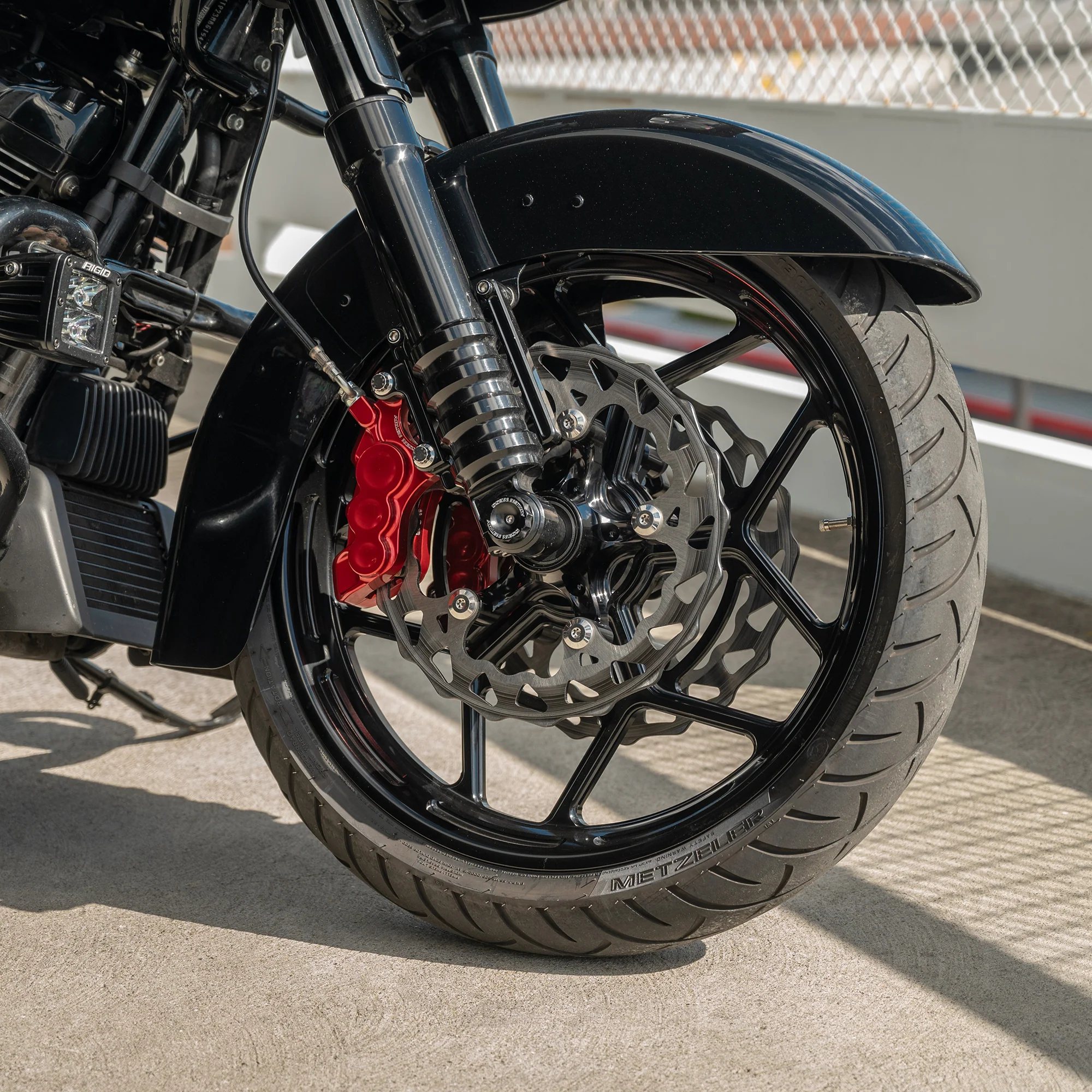 Spider Hub Kit for Front Wheels, Black - Image 4
