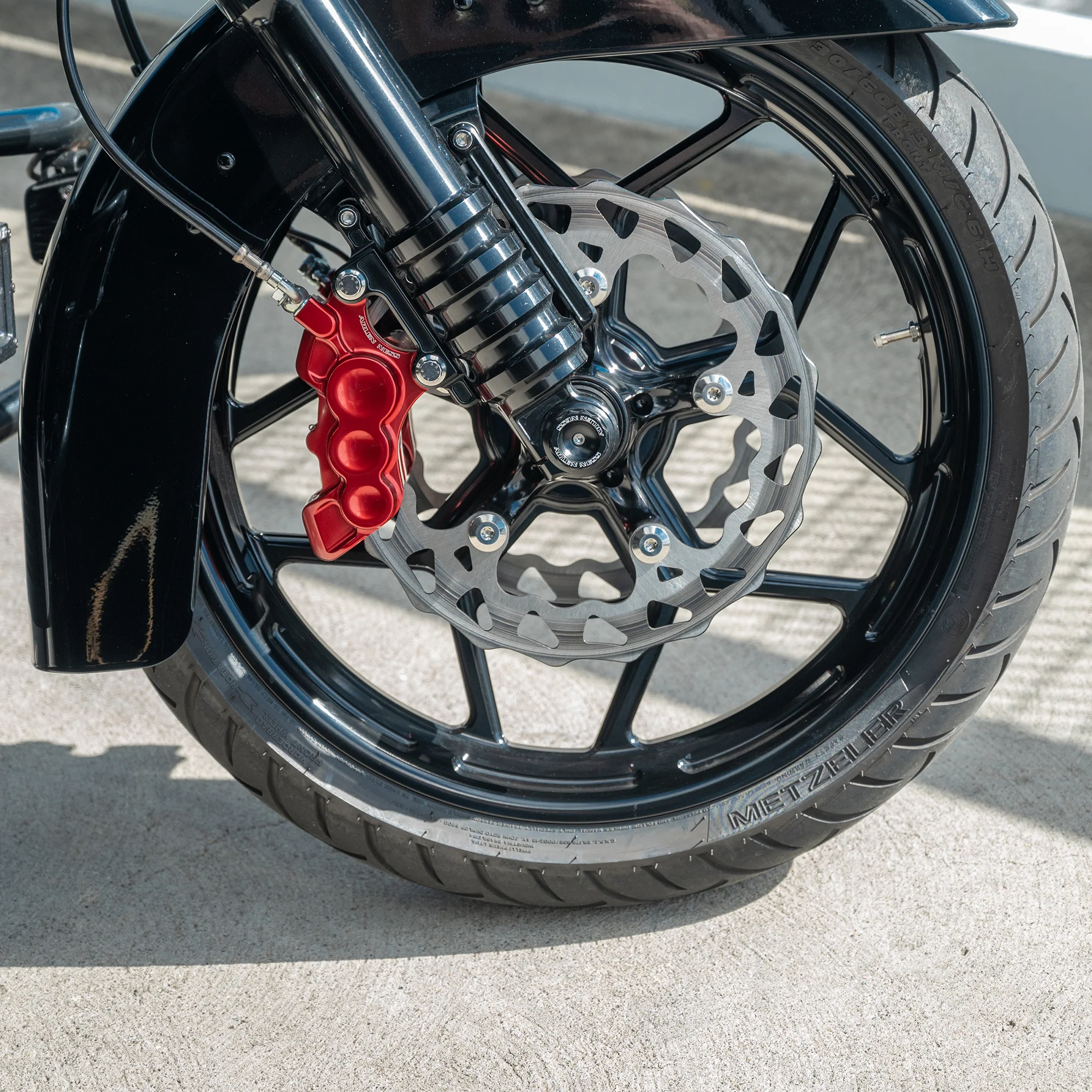 Spider Hub Kit for Front Wheels, Black - Image 5
