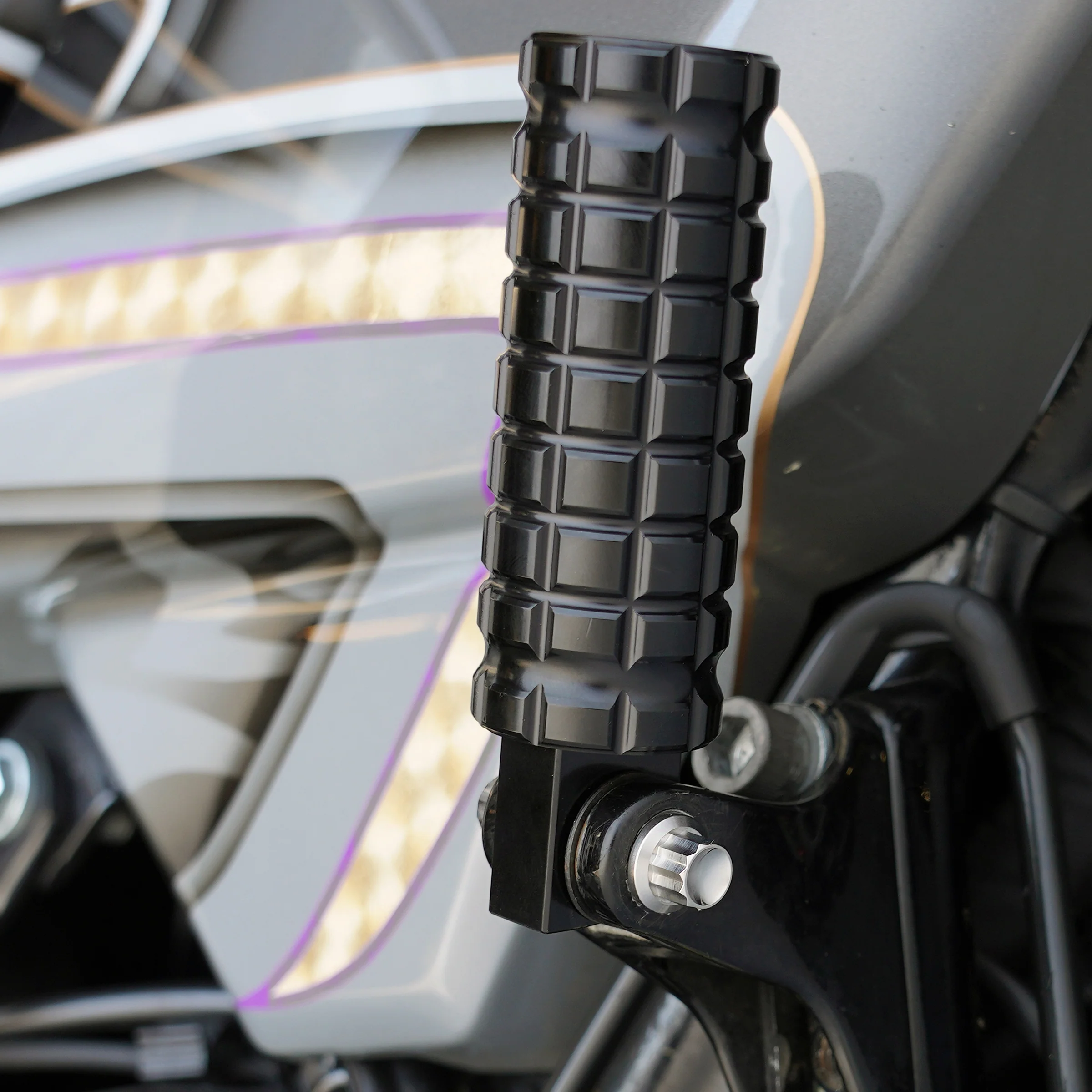 Titanium 12-Point Footpeg Bolt Kits, Polished - Image 4