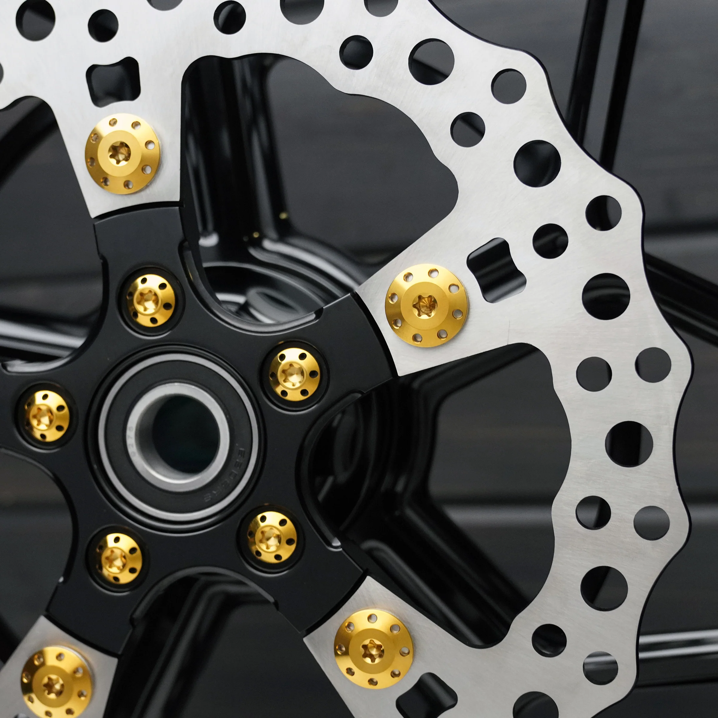 Titanium Rotor Bolts Kits, Gold - Image 4