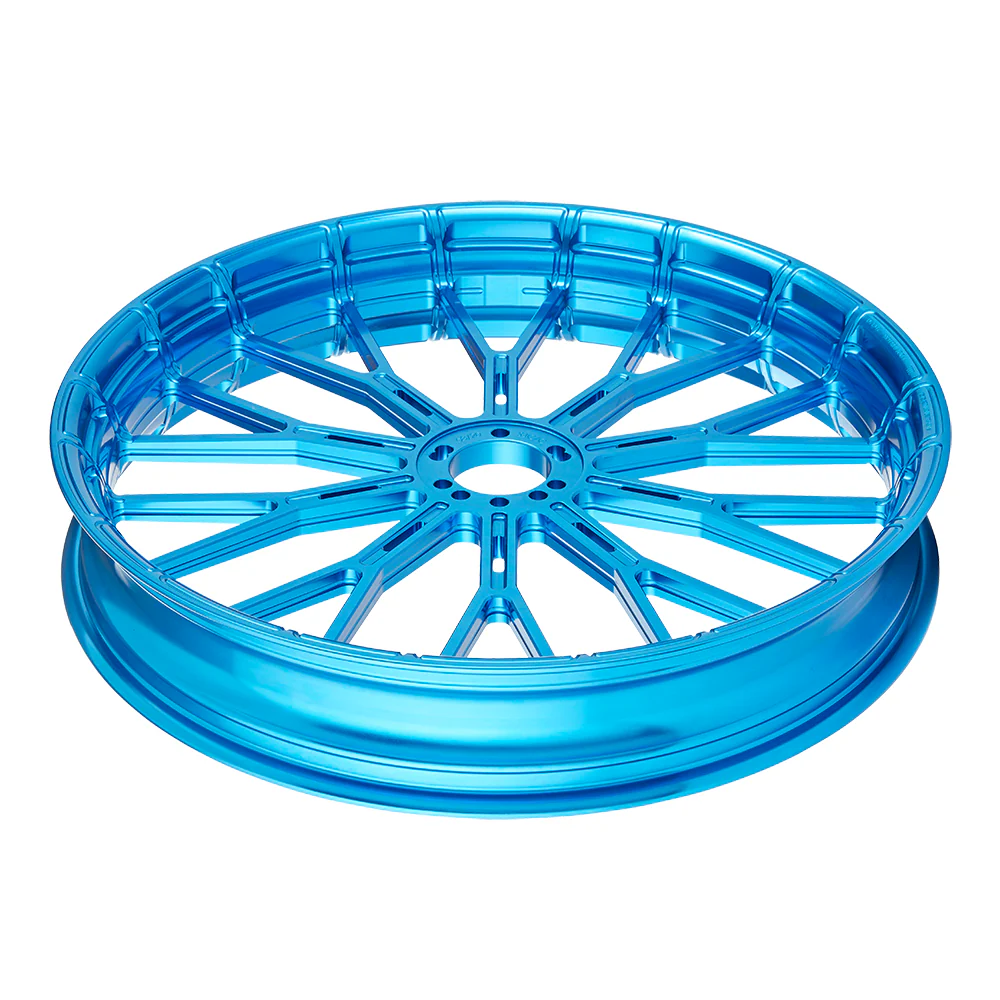 Y-Spoke Forged Wheels, Blue - Image 5