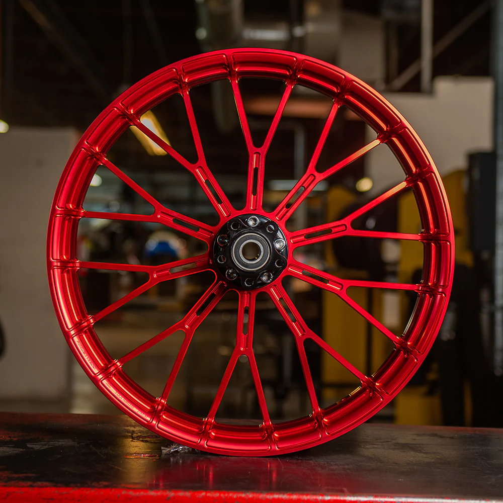 Y-Spoke Forged Wheels, Red - Image 6